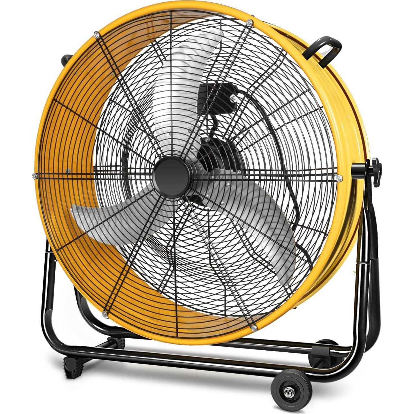 Simple Deluxe 36-inch Metal Industrial Drum Fan,Heavy Duty & High Velocity Floor Fan