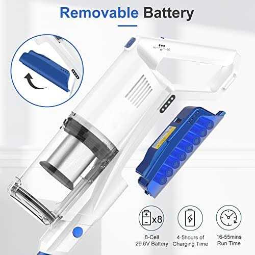 Whall Cordless Vacuum Cleaner Upgraded 25Kpa Suction 280W Brushless Motor 4 - Image 3