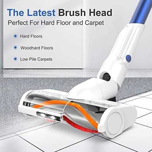 Whall Cordless Vacuum Cleaner Upgraded 25Kpa Suction 280W Brushless Motor 4 - Image 4