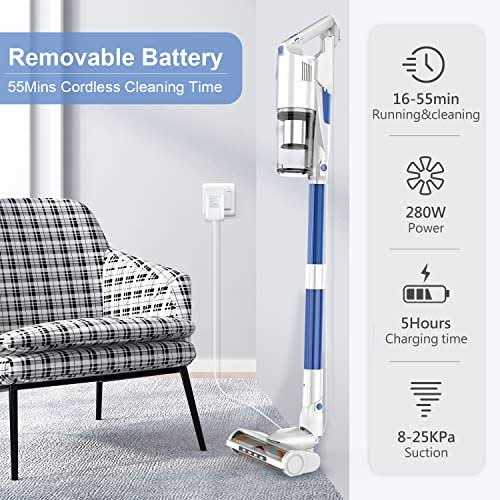 Whall Cordless Vacuum Cleaner Upgraded 25Kpa Suction 280W Brushless Motor 4 - Image 3