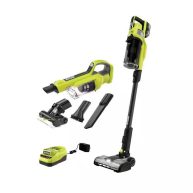 RYOBI ONE+ HP 18V Brushless Cordless Pet Stick Vacuum Cleaner Kit w/ Battery