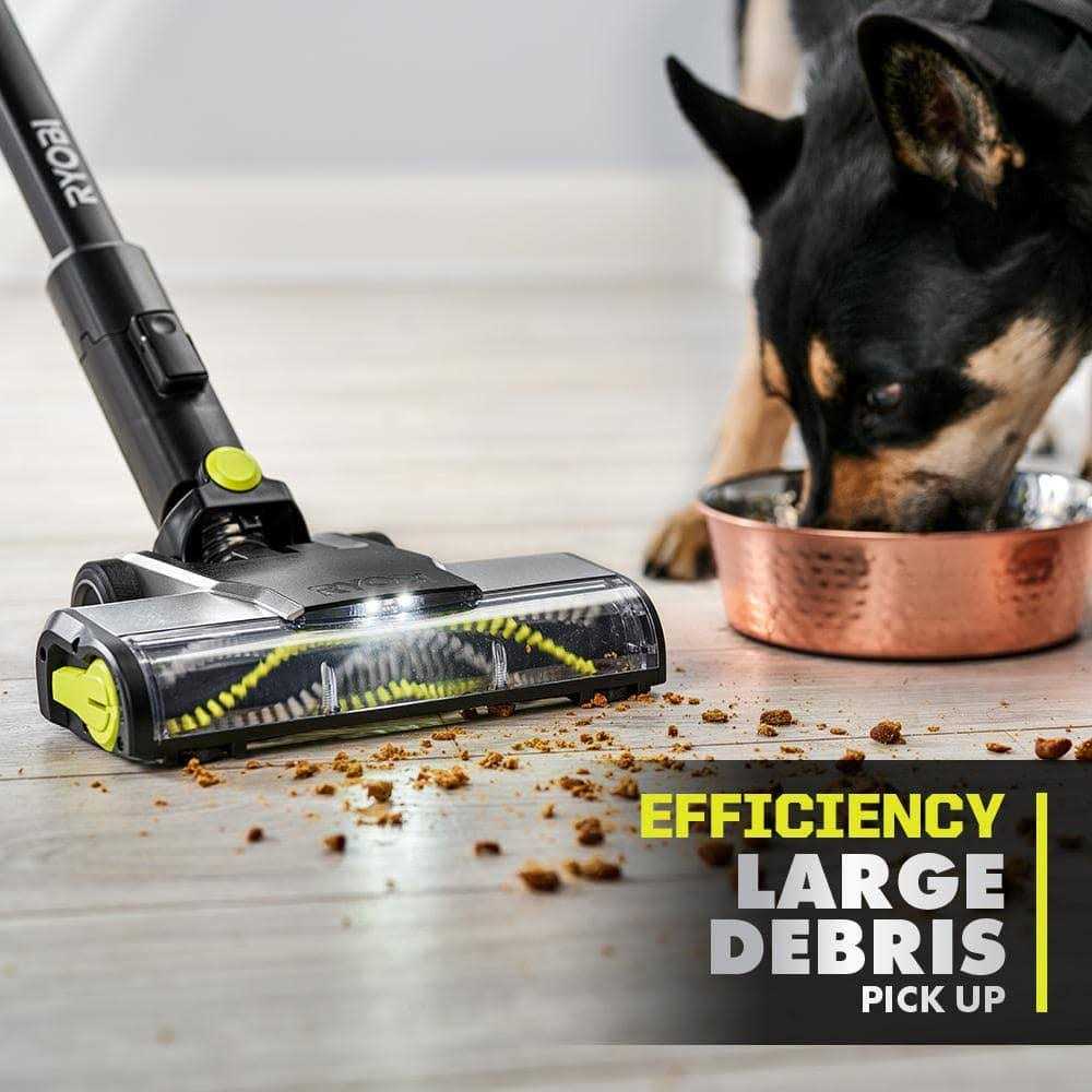 RYOBI ONE+ HP 18V Brushless Cordless Pet Stick Vacuum Cleaner Kit w/ Battery - Image 2