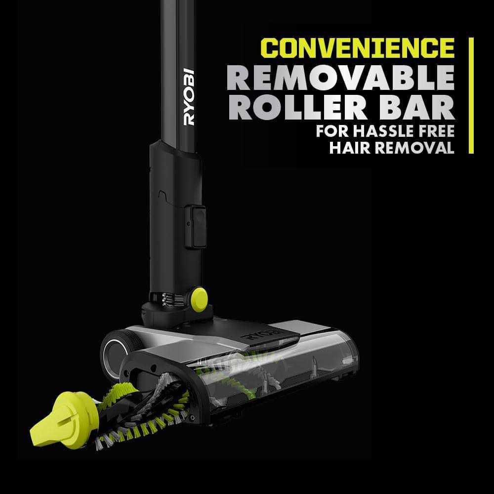 RYOBI ONE+ HP 18V Brushless Cordless Pet Stick Vacuum Cleaner Kit w/ Battery - Image 3