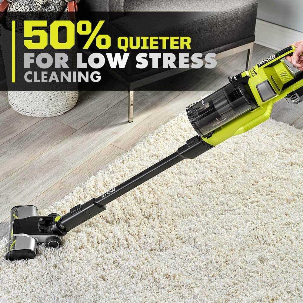 RYOBI ONE+ HP 18V Brushless Cordless Pet Stick Vacuum Cleaner Kit w/ Battery - Image 4