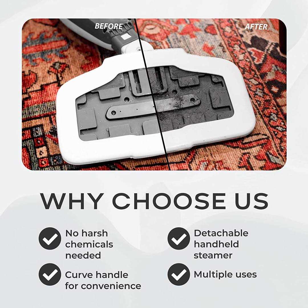 Steam and Go Supra Pro 10-in-1 Carpet and Upholstery Cleaner Machine, Multi-purpose Steamer Mop, Tile and Grout Steam Cleaner SUPRA PRO 10-IN-1 STEAM CLEANER - Image 4