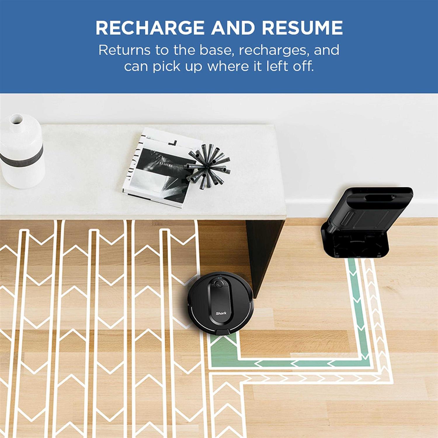 Shark AV2501AE AI Robot Vacuum with XL HEPA Self-Empty Base Bagless - Image 4