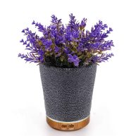 TAOYANG Lavender Plant Potted Essential Oil Diffuser 150ml Cold Mist humidifier Waterless auto Shut-Off&Super Quiet