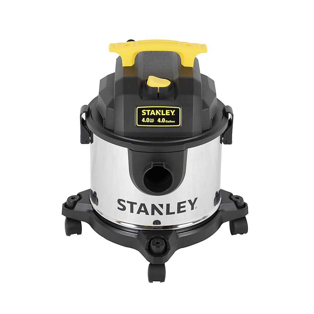 SL18301-4B Stanley Wet Dry Vacuum 4 Peak HP 4 Gallon Stainless Steel - Image 2