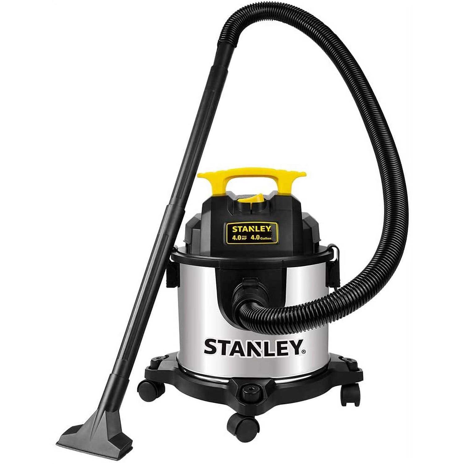 SL18301-4B Stanley Wet Dry Vacuum 4 Peak HP 4 Gallon Stainless Steel - Image 3