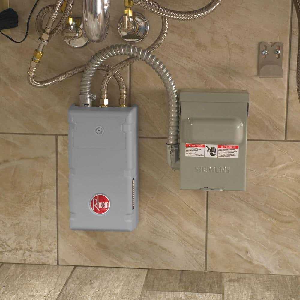 Rheem RTEH2412 Non-Thermostatic Tankless Electric Handwashing Water Heater - Image 2