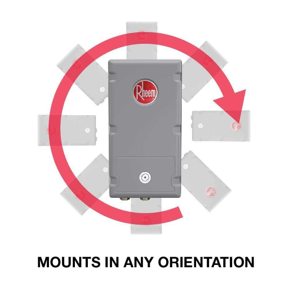Rheem RTEH2412 Non-Thermostatic Tankless Electric Handwashing Water Heater - Image 5