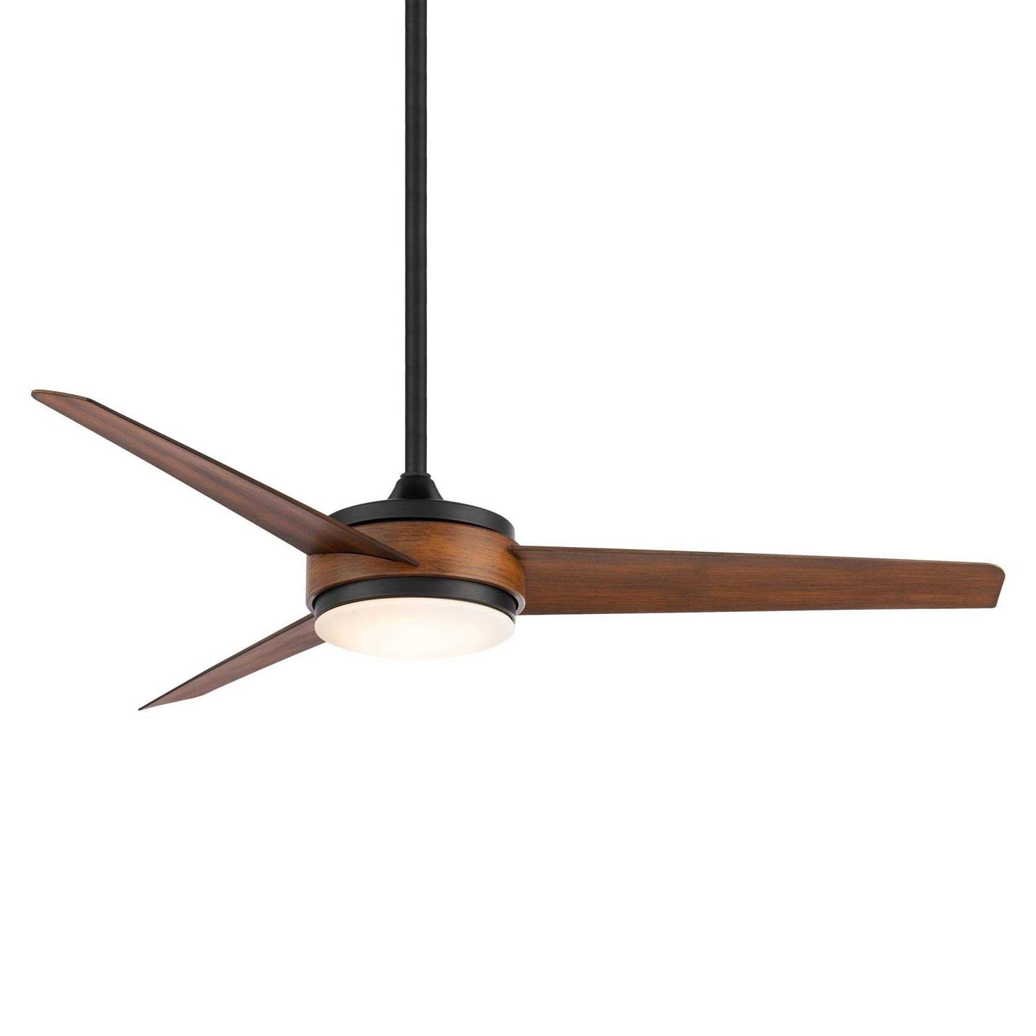 WAC Lighting Mod Ceiling Fan with Light F-054L-MB/DK