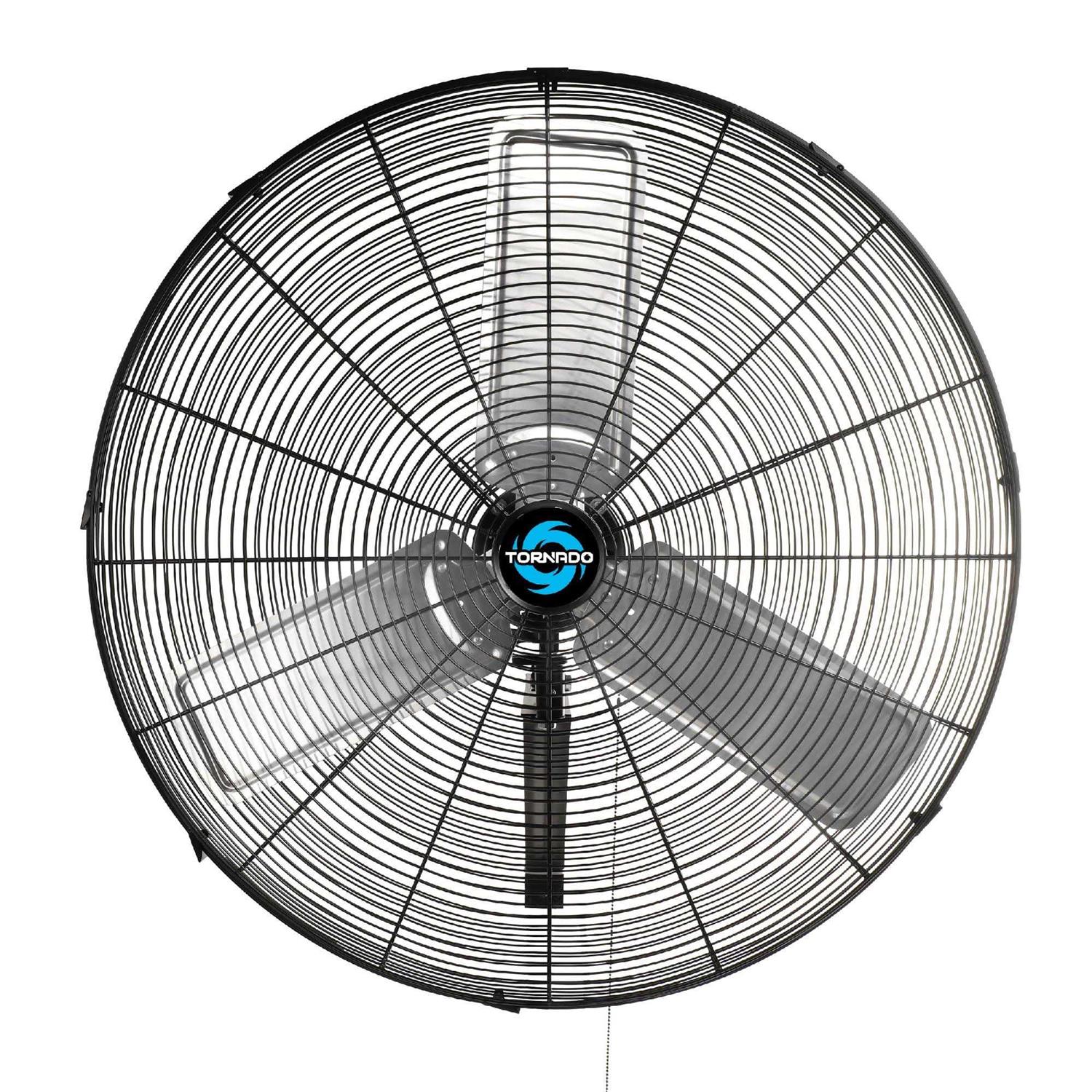Tornado Pro Series High Velocity Wall Mount Fan 30 Inch Oscillating Fan For Commercial