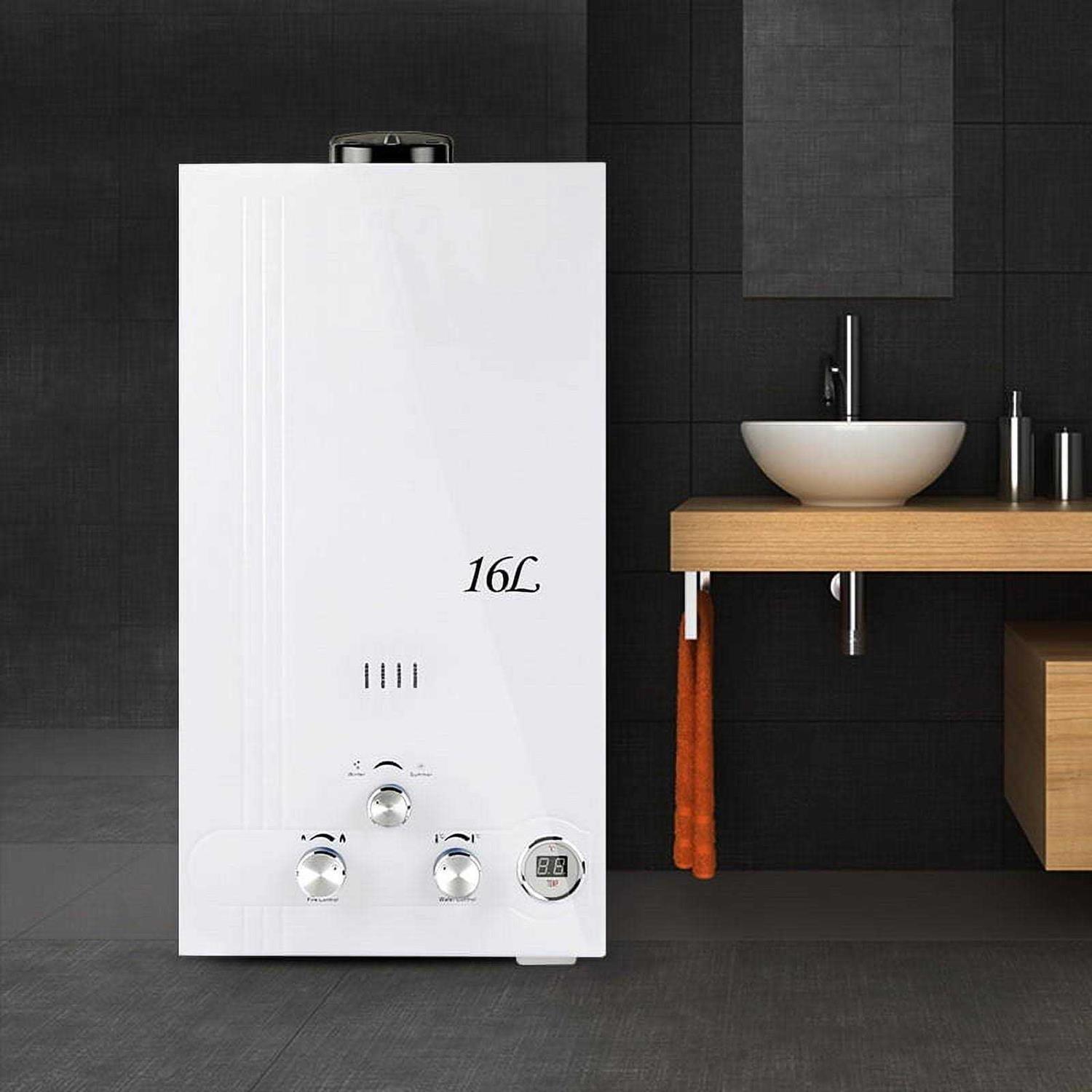 Tcmt 4.2 GPM 16L Tankless Water Heater Natural Gas Instant Hot Boiler with Digital Display - Image 5