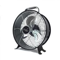 Vie Air 12 High Velocity Dual Speed Retro Metal Drum Fan