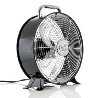 Vie Air 12 High Velocity Dual Speed Retro Metal Drum Fan