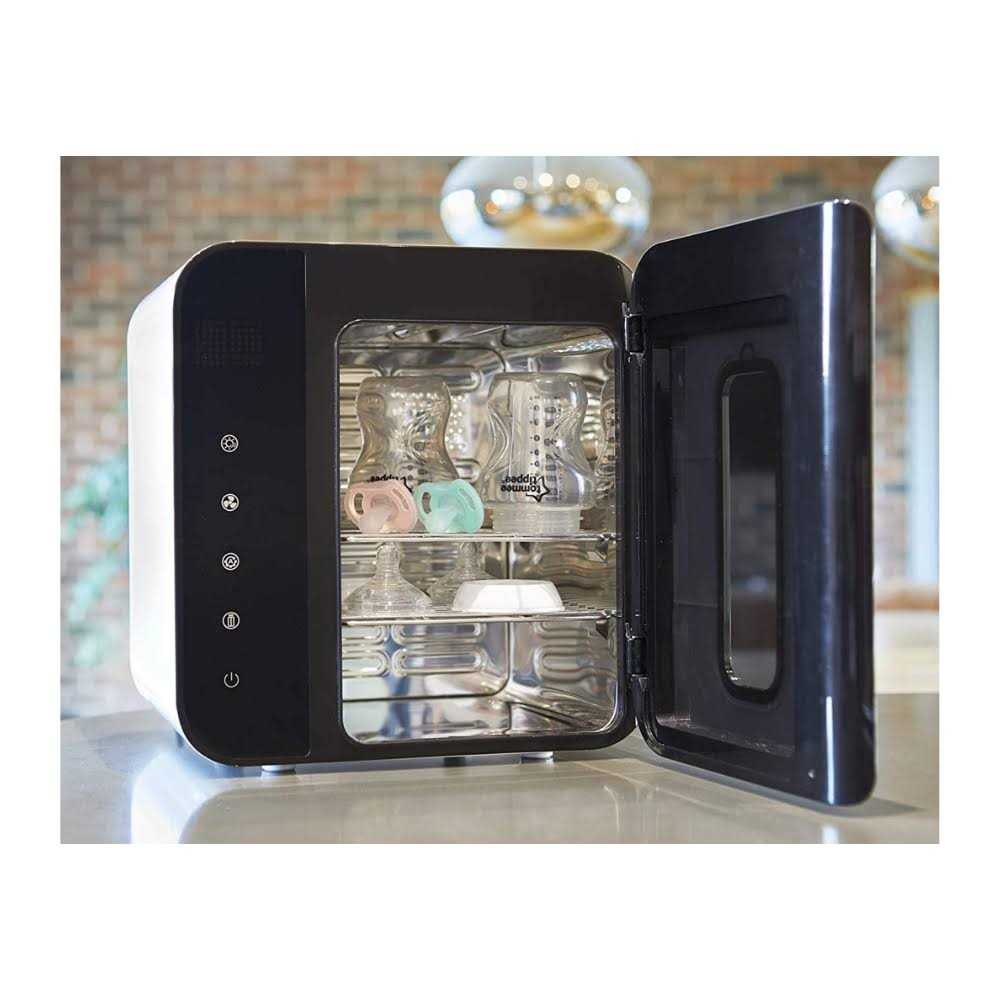 Tommee Tippee UV 3-in-1 Sterilizer and Dryer for Baby Bottles and Accessories, Kills 99.9% of Bacteria and Viruses*, Steam and Water Free - Image 4