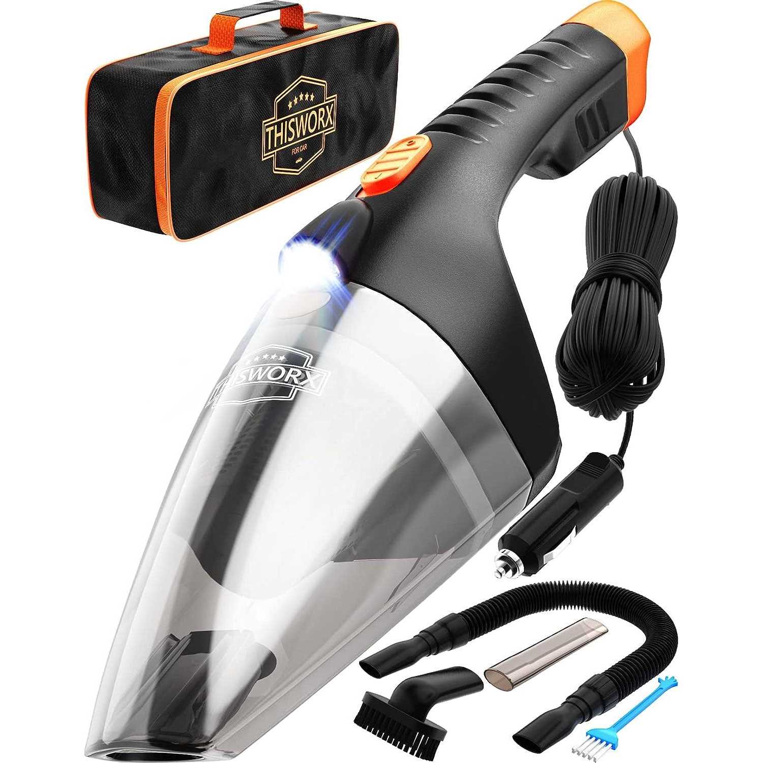 Thisworx Portable Car Vacuum Cleaner