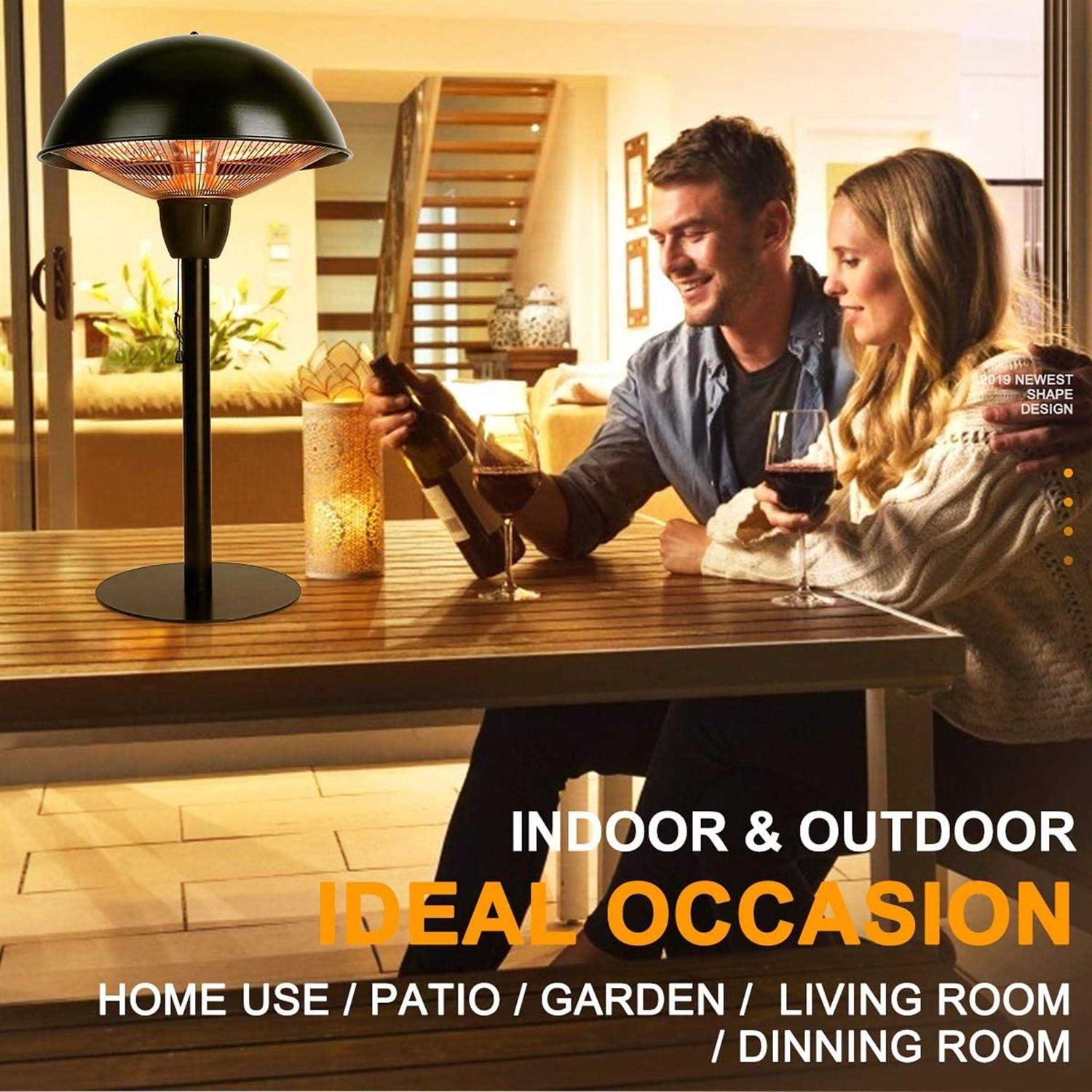 Star Patio Electric Patio Heater Tabletop Heater Infrared Heaters - Image 3