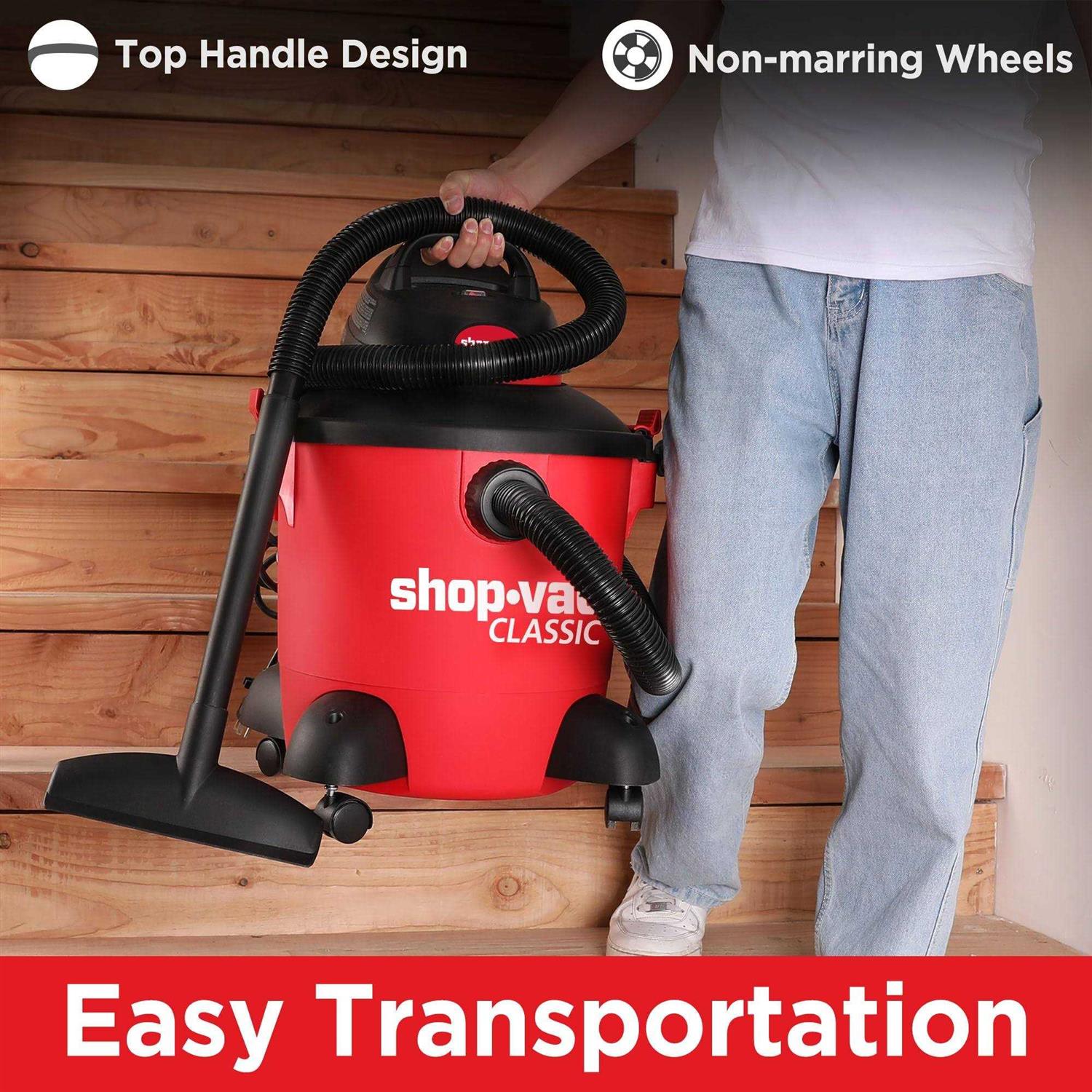 Shop-vac 8 Gallon 4.0-peak Hp Wetdry Vacuum 3 in 1 Function with Filt - Image 4