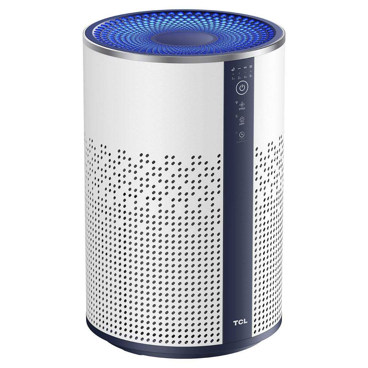 TCL Air Purifier for Home Room Bedroom True H13 HEPA Air Filter Remove 99.97% Smoke Odor Pet Dander Dust Pollen Mold Air Cleaner Metal Design - Image 2