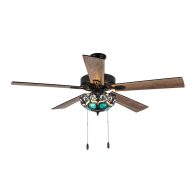 River of Goods 52W 5-Blade Remote-Controlled Ceiling Fan