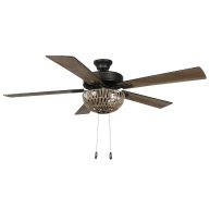 River of Goods 52 inch Beatrix Rope LED Ceiling Fan with Light