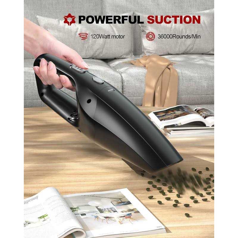 Thevarsk Cordless Handheld Car Vacuum Cleaner - Image 3