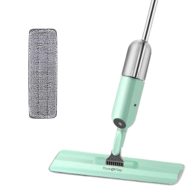 True & Tidy Spray-250A Multi-Surface Spray Mop with Refillable Water Bottle, Use Any Cleaning Solution Easy to Fill and Refill with Machine Washable