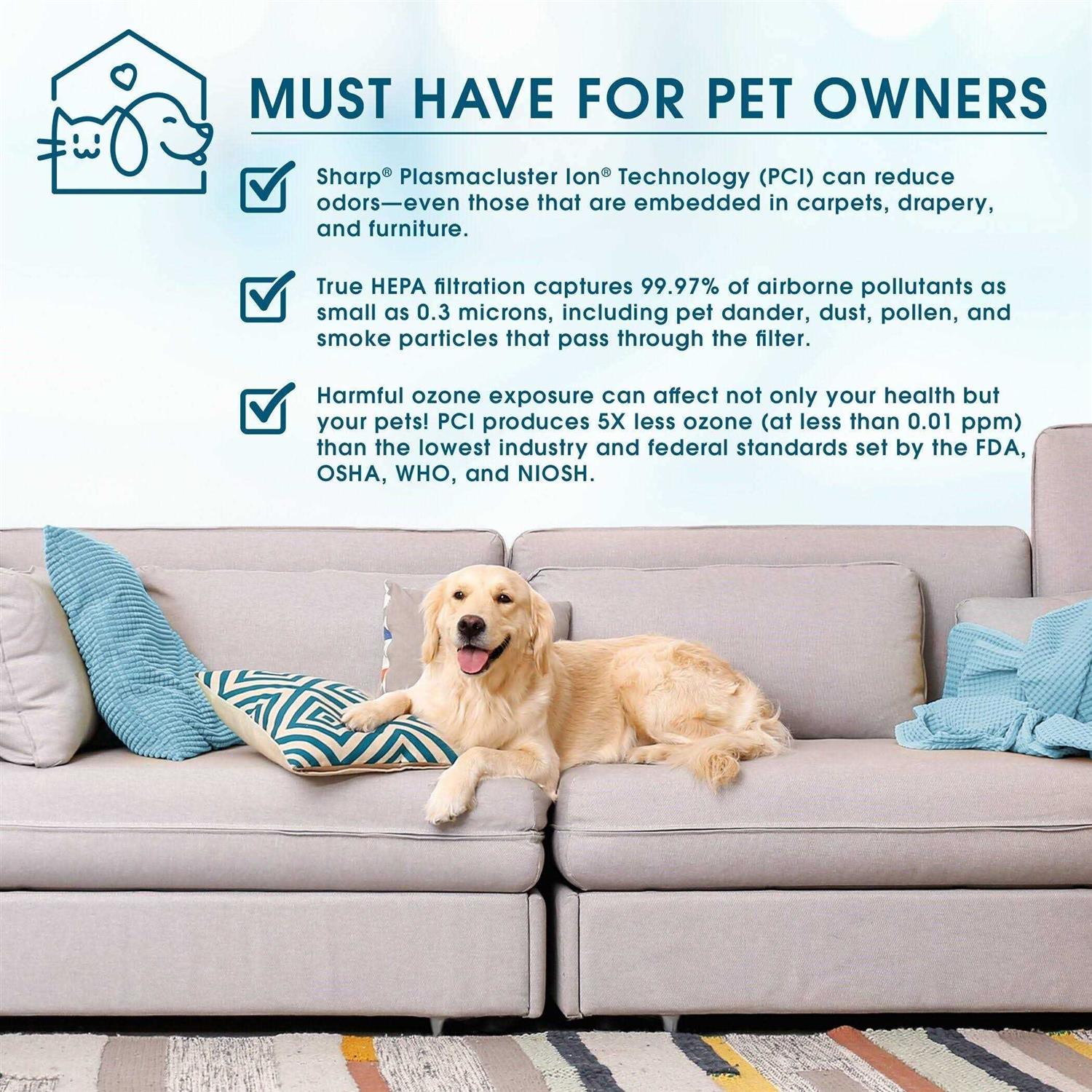 Sharp Plasmacluster Ion Air Purifier with True HEPA - Image 2