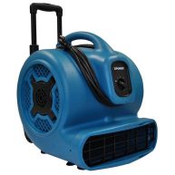 XPOWER Air Mover with Telescopic Handle and Wheels