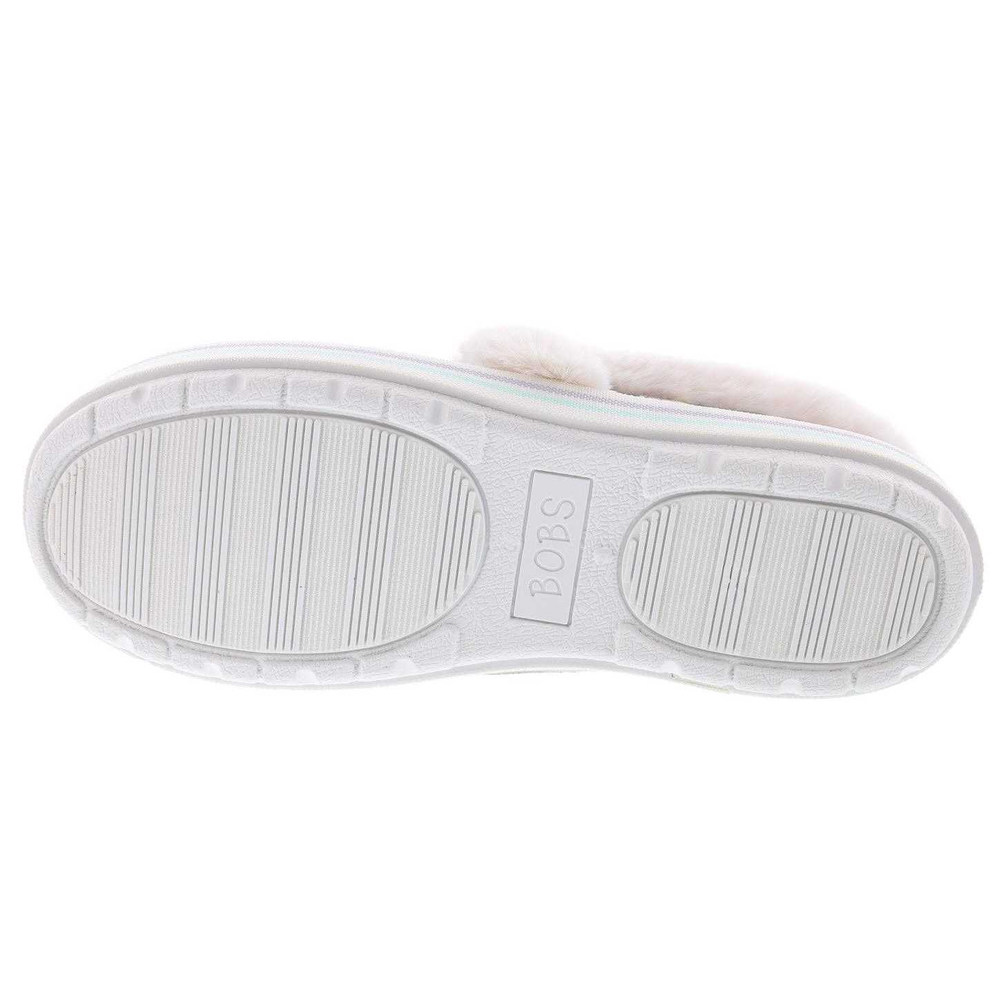 Skechers Women’s Bobs Too Cozy – Knitting Purty Slip-On Shoes | Size 9.0 | Natural | Textile | Vegan - Image 5