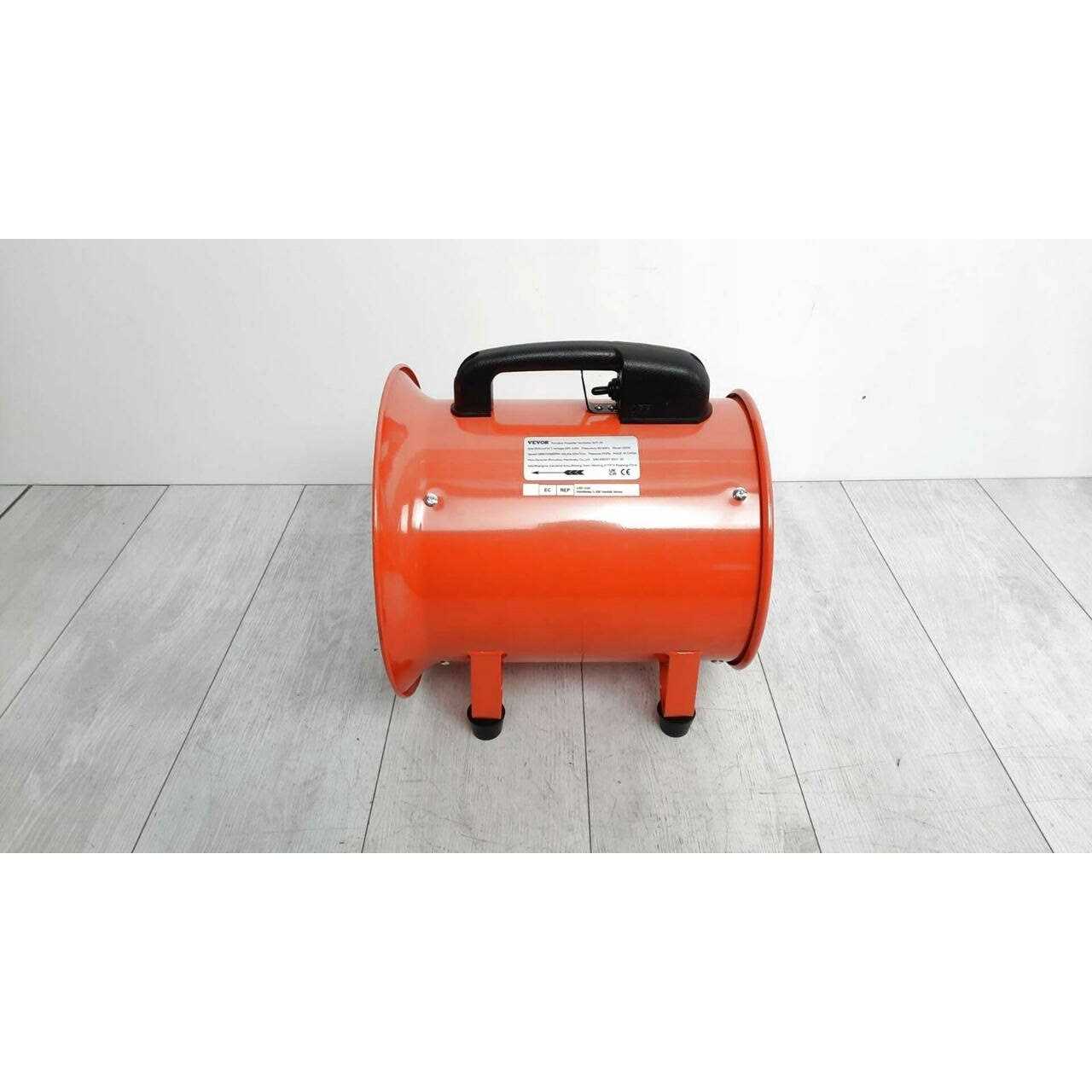 VEVOR Utility Blower Fan 10 Inch Portable Ventilator High Velocity Utility Blower Mighty Mini Low Noise with 5M Duct Hose - Image 2