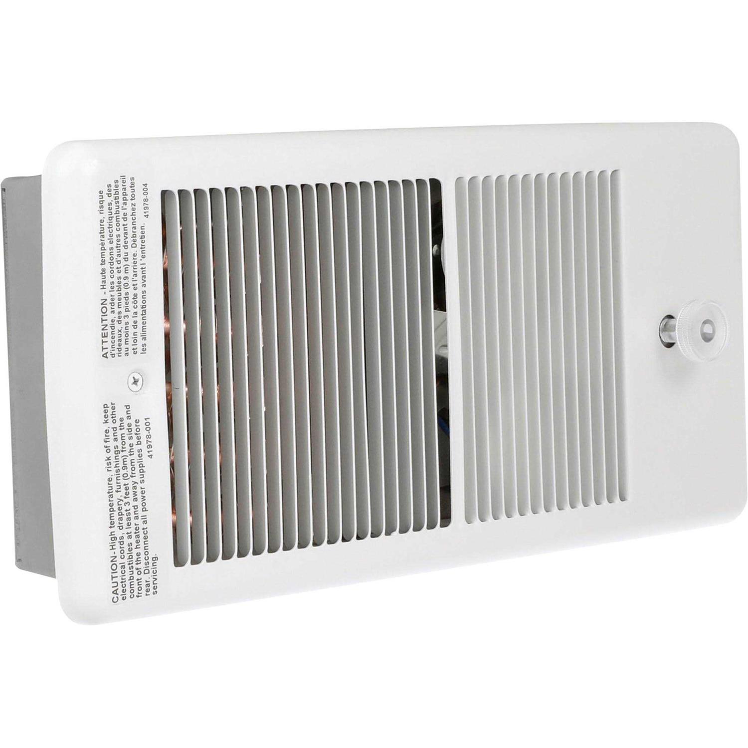 TPI Fan Forced Wall Heater Low-Profile E4310TRPW - Image 5