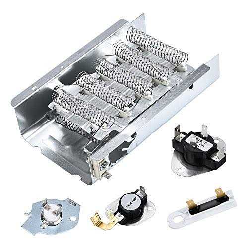 Romalon 2023 upgraded Dryer Heating Element 279838 W10724237 3977767 3392519 3403585 98% nickel for Whirlpool Kenmore Cabrio Maytag Roper Amana Heating