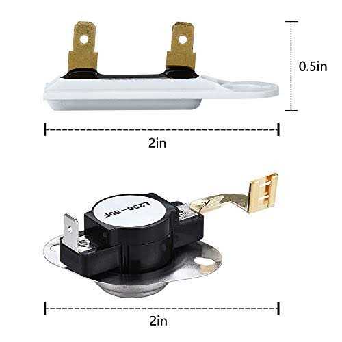 Romalon 2023 upgraded Dryer Heating Element 279838 W10724237 3977767 3392519 3403585 98% nickel for Whirlpool Kenmore Cabrio Maytag Roper Amana Heating - Image 2