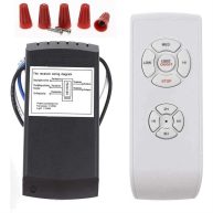 Universal Ceiling Fan Remote Control Kit 3-in-1 Ceiling Fan Light Timing & Speed Remote
