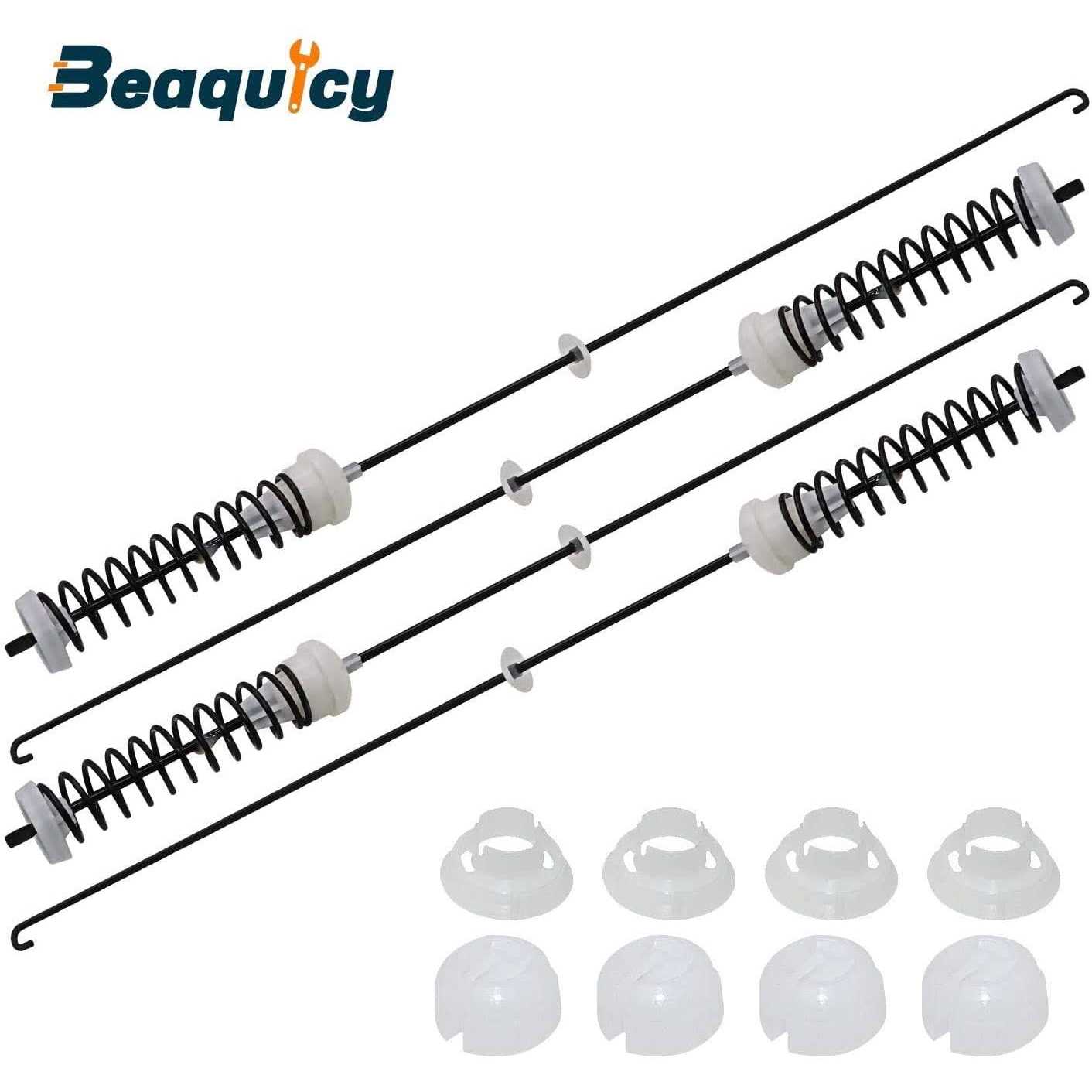 Upgraded W10780045 Washer suspension rods Kit 4 Pcs Washer Parts for Whirlpool Kenmore Amana Models wtw4800bq1 suspension rods - Image 3