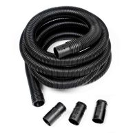 Ridgid 2-1/2 inch x 7′ Dual-Flex Tug-A-Long Locking Vacuum Hose for Wet/Dry Vacuums