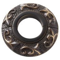 Signature Hardware 907302-1.5 Floral Textured Radiator Flange