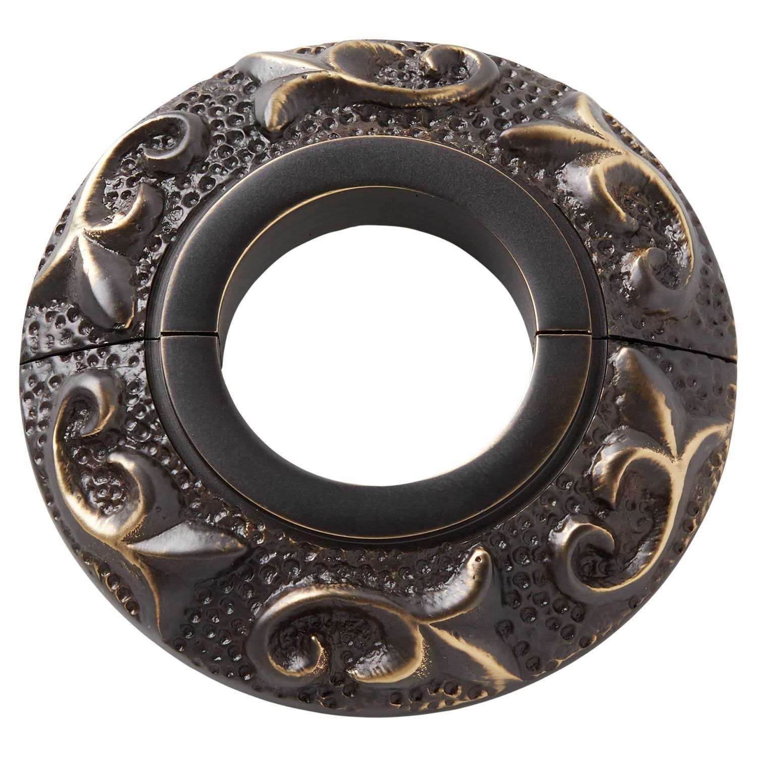 Signature Hardware 907302-1.5 Floral Textured Radiator Flange