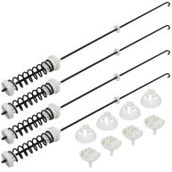 Updated W10780048 Washer Suspension Rod Kit by Beaquicy Replacement for Whirlpool Ken-more Admiral May-tag Washing Machine