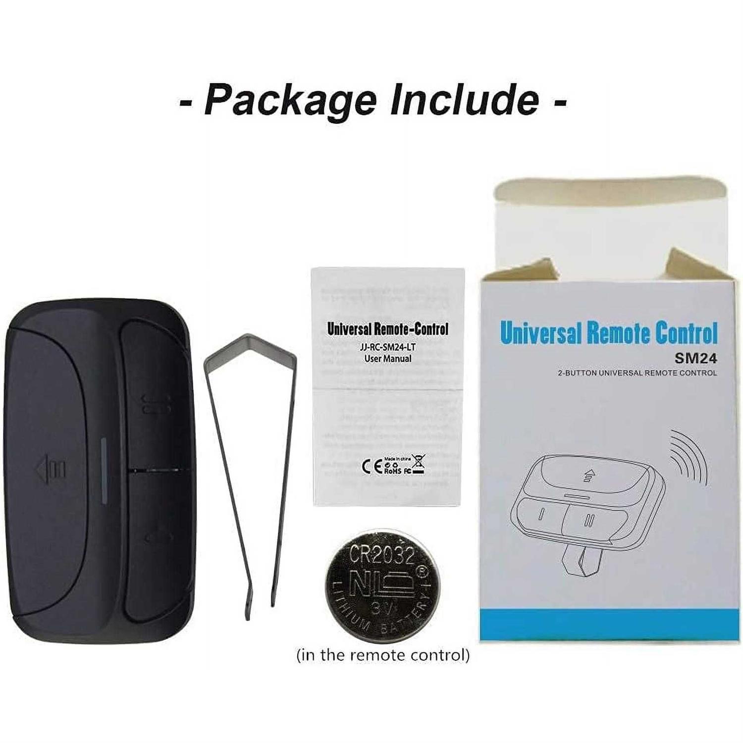 Universal Garage Door Remote Compatible for LiftMaster,Chamberlain,Linear,Stanley,Wayne Dalton,Craftsman and more Garage/Gate Door Opener has Learn - Image 2