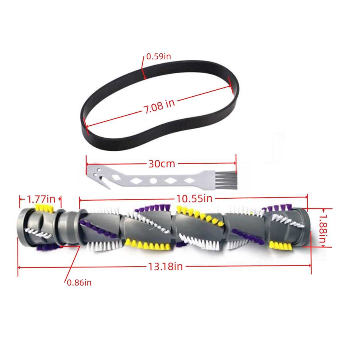 Vacuum Cleaner Brush Roll Belt for Bissell Cleanview Swivel Pet Parts 2252 2254 - Image 3