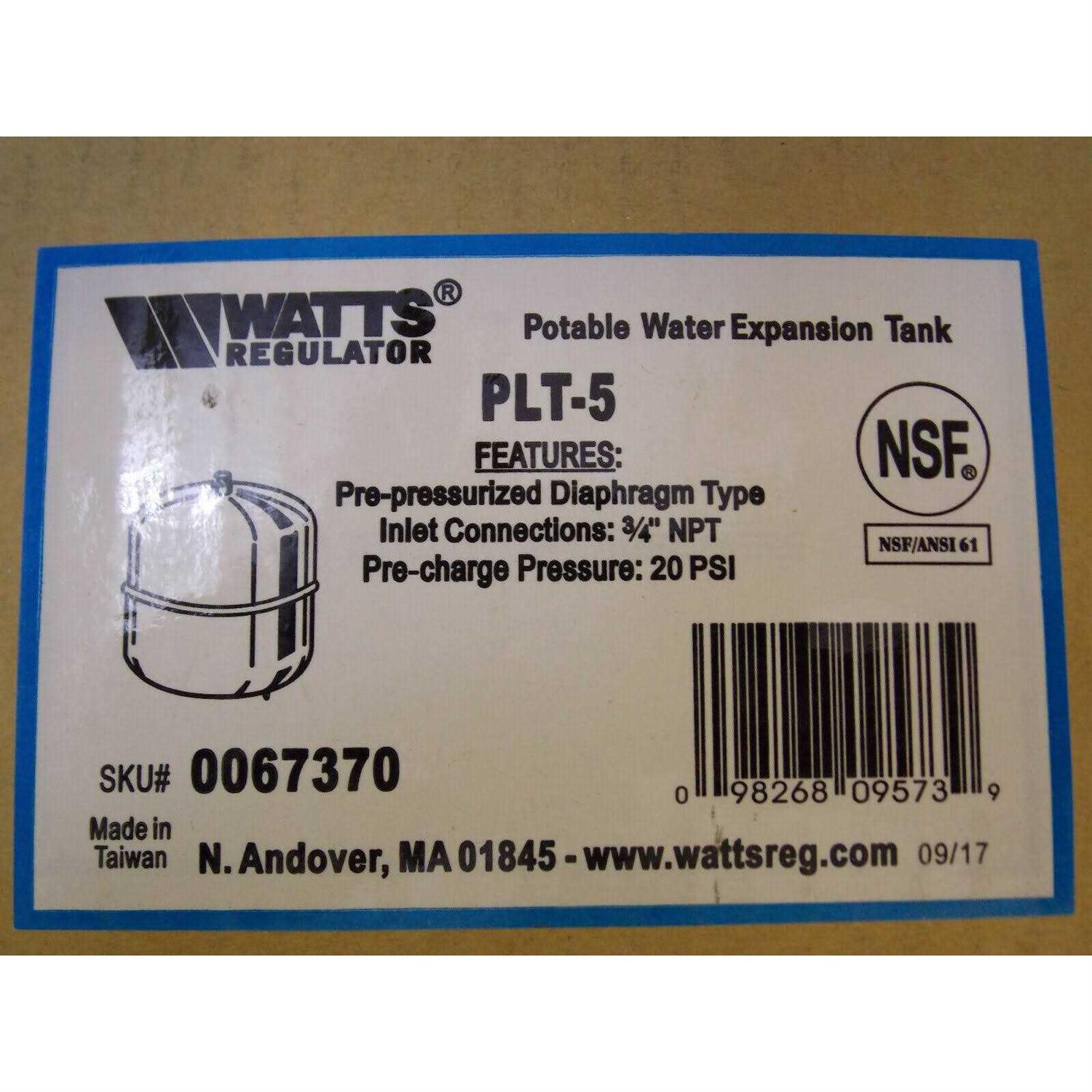 Watts 0067370 Potable Water Expansion Tank - Image 4