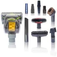 VACEXT Household Cleaning Kit Vacuum Cleaner Accessories & air Driven Pet Upholstery Turbo Brush Vacuums Nozzle Tool Pet Attachment Swivel Head with 35mm