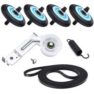 Upgraded Dryer Repair kit Replacement for Samsung Dryer Roller Replacement kit DV45H7000EW/A2 DV42H5000EW/A3 Includes DC97-16782A Dryer Roller 6602