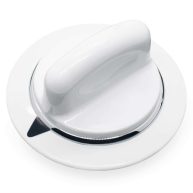 Unbreakable WE1M654 Dryer Timer Knob with Reinforced Metal Ring Replacement Part by Sikawai for G-E Hot-point