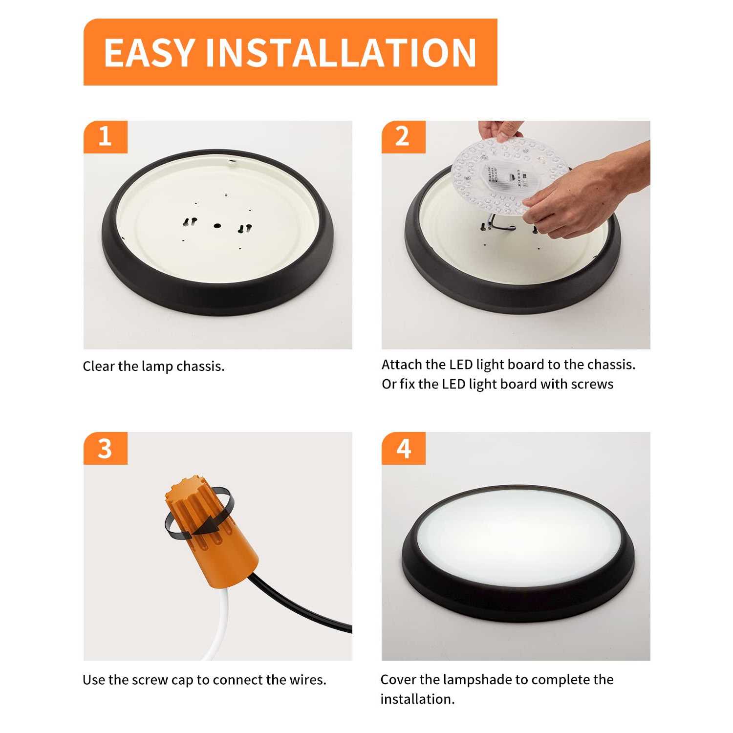 Tomosu Ceiling Fan Replacement Dimmable 3CCT 3000K/4000K/5000K - Image 5