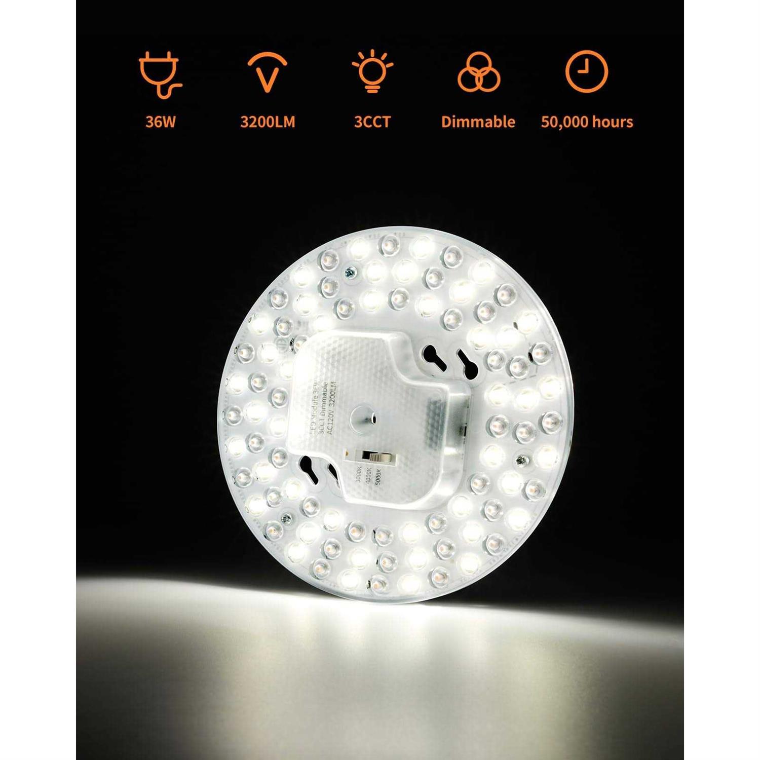 Tomosu Ceiling Fan Replacement Dimmable 3CCT 3000K/4000K/5000K - Image 5